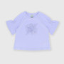 T-shirt en Jersey  fille, rose T-shirt en Jersey  fille, rose