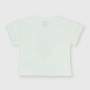 Camiseta de tejido Jersey para niña, blanco Camiseta de tejido Jersey para niña, blanco