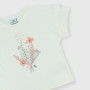 Camiseta de tejido Jersey para niña, blanco Camiseta de tejido Jersey para niña, blanco