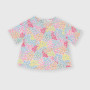 Camiseta de seersucker para niña, blanco Camiseta de seersucker para niña, blanco