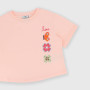 Camiseta de tejido Jersey para niña, rosa Camiseta de tejido Jersey para niña, rosa