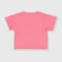 Camiseta canalé para niña, rosa Camiseta canalé para niña, rosa