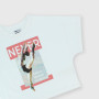T-shirt en Jersey  fille,  blanc T-shirt en Jersey  fille,  blanc