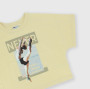 T-shirt en Jersey  fille,  beige T-shirt en Jersey  fille,  beige