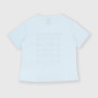 Camiseta de tejido Jersey para niña, blanco Camiseta de tejido Jersey para niña, blanco