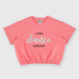 Girl's Jersey T-shirt, pink Girl's Jersey T-shirt, pink