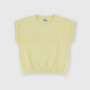Girl's heavy-Jersey T-shirt, beige Girl's heavy-Jersey T-shirt, beige