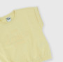 Girl's heavy-Jersey T-shirt, beige Girl's heavy-Jersey T-shirt, beige