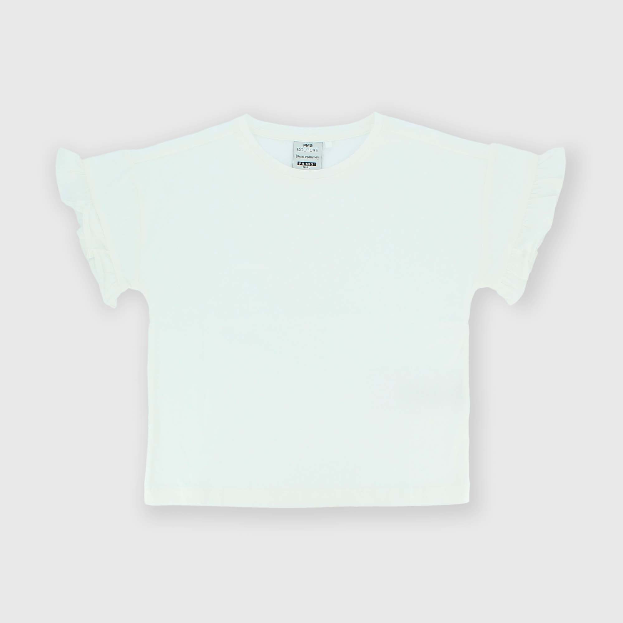 Girl's Jersey T-shirt, white