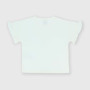 T-shirt en Jersey  fille,  blanc T-shirt en Jersey  fille,  blanc