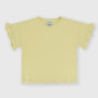 Girl's Jersey T-shirt, yellow Girl's Jersey T-shirt, yellow