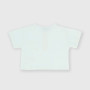 T-shirt serafino in Jersey da neonato, bianco T-shirt serafino in Jersey da neonato, bianco