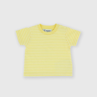 Newborn Jersey T-shirt, yellow Newborn Jersey T-shirt, yellow