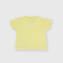 Newborn Jersey T-shirt, yellow Newborn Jersey T-shirt, yellow