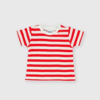 Newborn Jersey T-shirt, red Newborn Jersey T-shirt, red