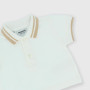 Polo de piqué para bebé niño, blanco Polo de piqué para bebé niño, blanco