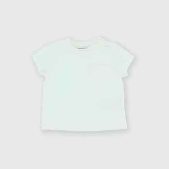 Camiseta de tejido Jersey para bebé niña, blanco Camiseta de tejido Jersey para bebé niña, blanco