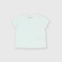 Camiseta de tejido Jersey para bebé niña, blanco Camiseta de tejido Jersey para bebé niña, blanco