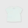 Camiseta de tejido Jersey para bebé niña, blanco Camiseta de tejido Jersey para bebé niña, blanco