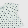 Newborn ribbed T-shirt, white Newborn ribbed T-shirt, white