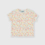 Newborn ribbed T-shirt, white Newborn ribbed T-shirt, white