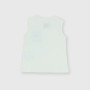 Camiseta de tirantes de tejido Jersey de niño, blanco Camiseta de tirantes de tejido Jersey de niño, blanco
