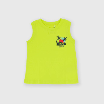 Camiseta de tirantes de tejido Jersey para niño, amarillo Camiseta de tirantes de tejido Jersey para niño, amarillo