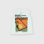 Camiseta de tirantes de tejido Jersey de niño, blanco Camiseta de tirantes de tejido Jersey de niño, blanco