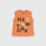 Camiseta de tejido Jersey para niño, naranja Camiseta de tejido Jersey para niño, naranja