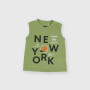 Camiseta de tirantes de tejido Jersey para niño, verde Camiseta de tirantes de tejido Jersey para niño, verde