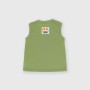 Camiseta de tirantes de tejido Jersey para niño, verde Camiseta de tirantes de tejido Jersey para niño, verde