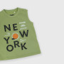 Camiseta de tirantes de tejido Jersey para niño, verde Camiseta de tirantes de tejido Jersey para niño, verde