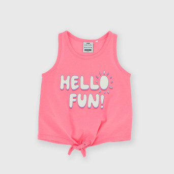 Débardeur en Jersey fille, rose Débardeur en Jersey fille, rose
