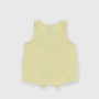 Singlet in Jersey for girl, yellow Singlet in Jersey for girl, yellow