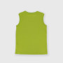 Camiseta de tirantes de tejido Jersey para niño, verde Camiseta de tirantes de tejido Jersey para niño, verde