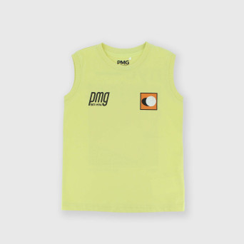 Camiseta de tirantes de tejido Jersey para niño, amarillo Camiseta de tirantes de tejido Jersey para niño, amarillo