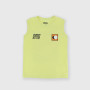 Camiseta de tirantes de tejido Jersey para niño, amarillo Camiseta de tirantes de tejido Jersey para niño, amarillo