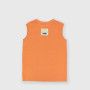 Tanktop aus Jersey für Jungen, orange. Tanktop aus Jersey für Jungen, orange.