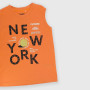 Tanktop aus Jersey für Jungen, orange. Tanktop aus Jersey für Jungen, orange.