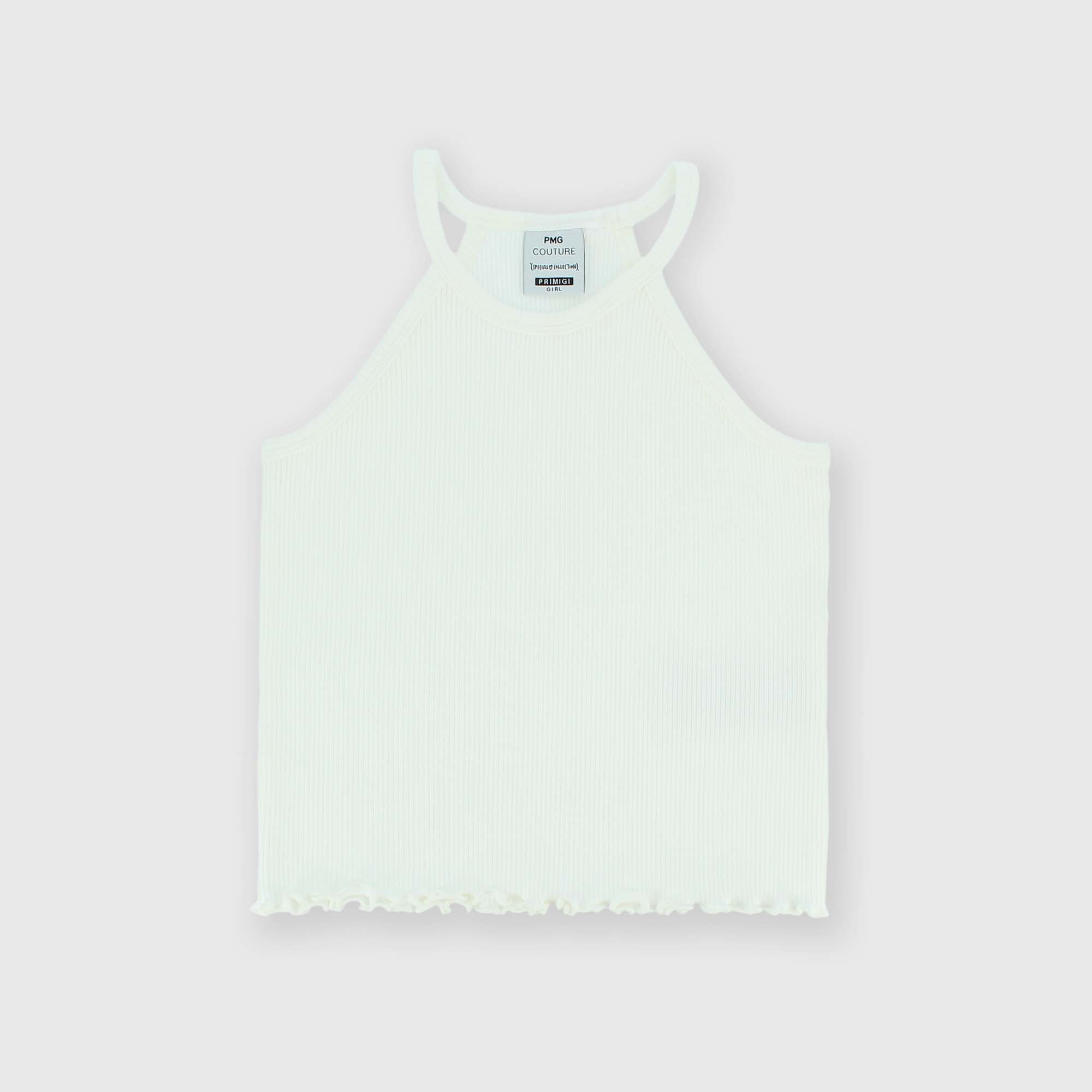 Boy&#x27;s&#x20;ribbed&#x20;singlet,&#x20;white