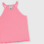 Camiseta de tirantes de tejido Jersey de niña,rosa Camiseta de tirantes de tejido Jersey de niña,rosa