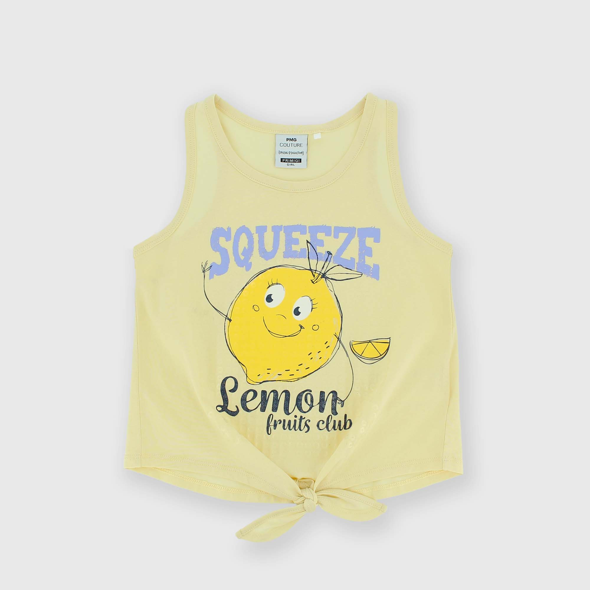 Jersey&#x20;singlet&#x20;for&#x20;girl,&#x20;yellow