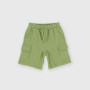 Jersey bermuda for boy, green Jersey bermuda for boy, green
