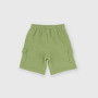 Jersey bermuda for boy, green Jersey bermuda for boy, green