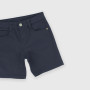 Bermuda in gabardina da bambino, blu Bermuda in gabardina da bambino, blu