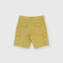Boy's coton-linen bermuda, yellow Boy's coton-linen bermuda, yellow