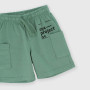 Jersey bermuda for boy, green Jersey bermuda for boy, green