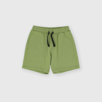 Jersey bermuda for boy, green Jersey bermuda for boy, green