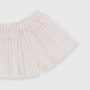 Shorts in cotone da bambina, bianco Shorts in cotone da bambina, bianco