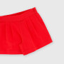 Pantalón corto de algodón para niña, rojo Pantalón corto de algodón para niña, rojo